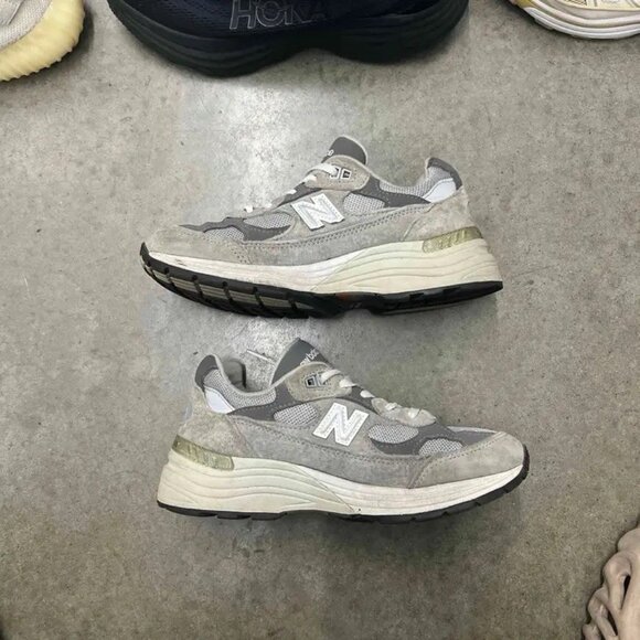 New balance 992 grey M992GR Men size 4 used no box - Picture 2 of 7